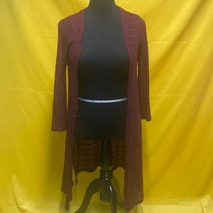 Trendy Is Knit Long Cardigan Size Medium